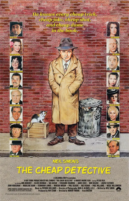 The Cheap Detective (1978) movie poster