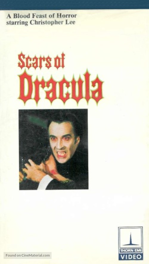 Scars of Dracula - VHS movie cover