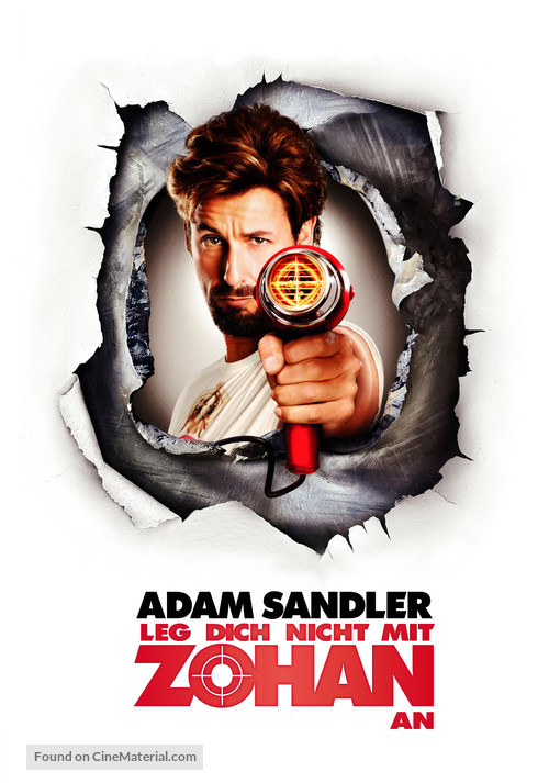 You Don&#039;t Mess with the Zohan - German Movie Poster