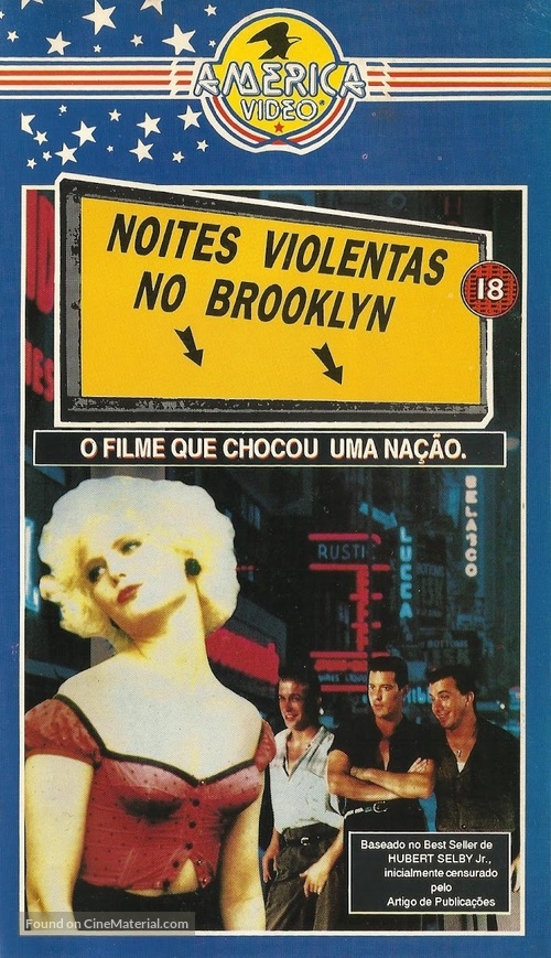 Last Exit to Brooklyn - Brazilian VHS movie cover