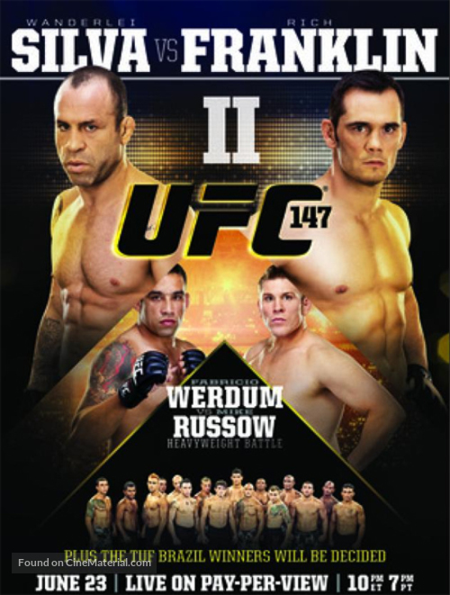 UFC 147: Silva vs. Franklin II - Movie Poster