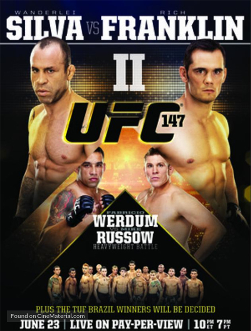 UFC 147: Silva vs. Franklin II - Movie Poster