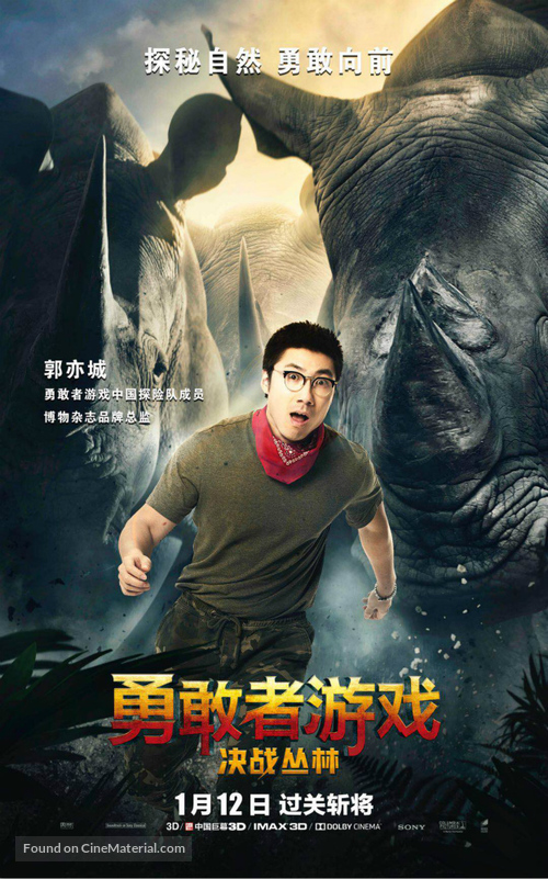 Jumanji: Welcome to the Jungle - Chinese Movie Poster