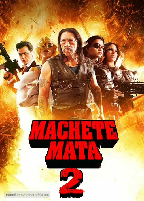 Machete Kills - Chilean Movie Cover