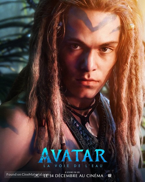 Avatar: The Way of Water - French Movie Poster