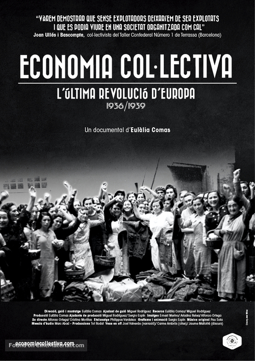 Economia col&middot;lectiva. L&#039;ultima revoluci&oacute; d&#039;Europa - Andorran Movie Poster