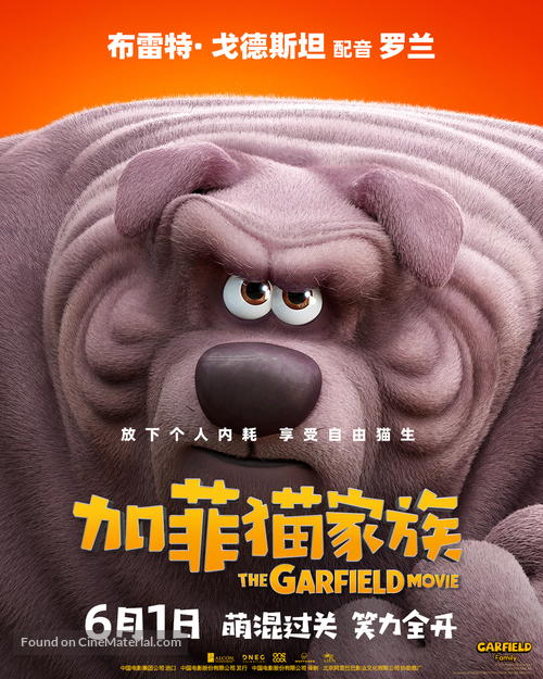 The Garfield Movie - Chinese Movie Poster