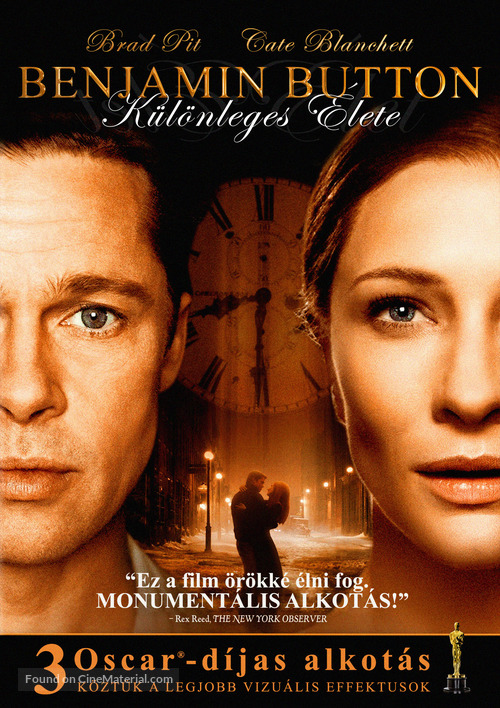 The Curious Case of Benjamin Button - Hungarian Movie Cover