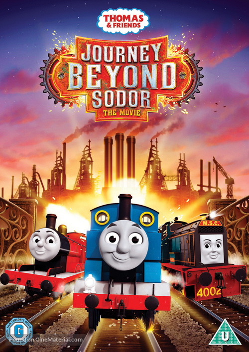 Thomas &amp; Friends: Journey Beyond Sodor - British DVD movie cover