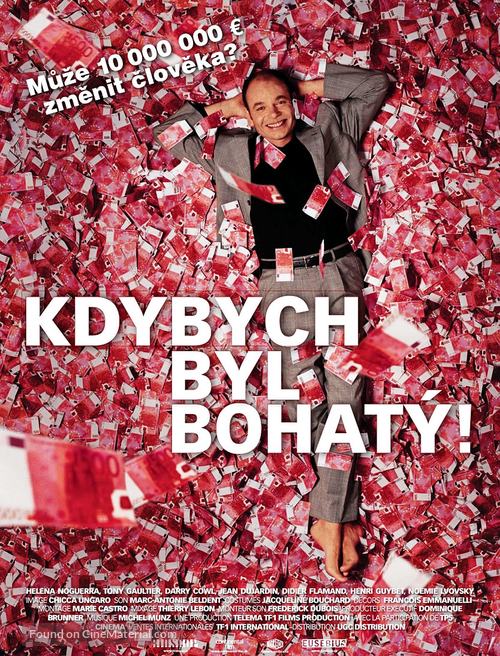 Ah! Si j&#039;&eacute;tais riche - Czech Movie Poster