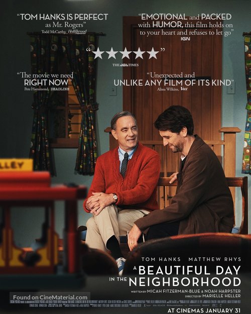 A Beautiful Day in the Neighborhood - British Movie Poster