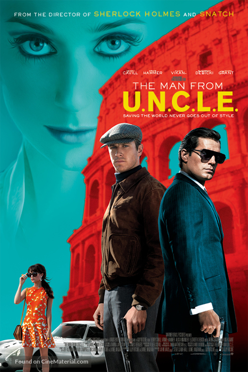 The Man from U.N.C.L.E. - Norwegian Movie Poster