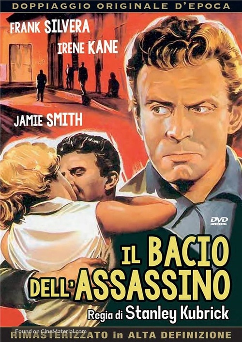 Killer&#039;s Kiss - Italian DVD movie cover
