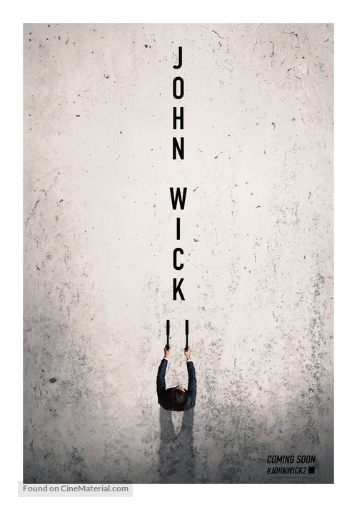 John Wick: Chapter Two - British Movie Poster