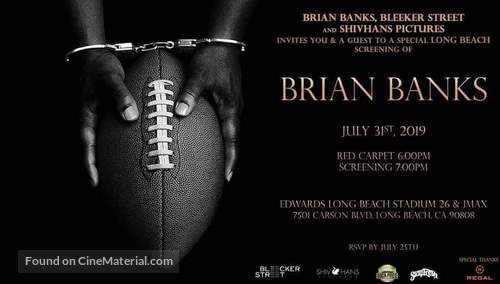 Brian Banks - poster