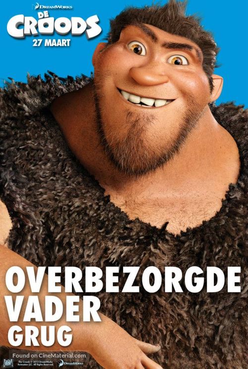 The Croods - Dutch Movie Poster