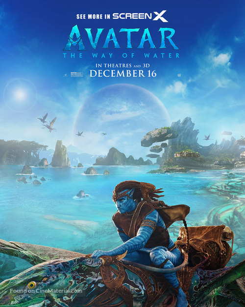 Avatar: The Way of Water - Movie Poster