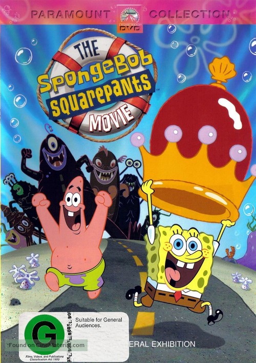 Spongebob Squarepants - New Zealand DVD movie cover