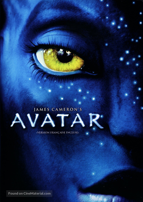 Avatar - Canadian DVD movie cover