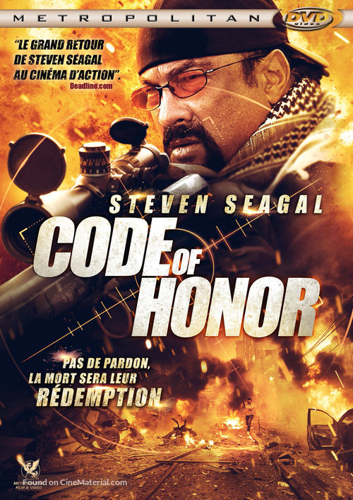 Code of Honor - French DVD movie cover