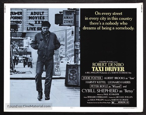 Taxi Driver - Theatrical movie poster