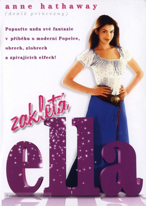 Ella Enchanted - Czech Movie Cover