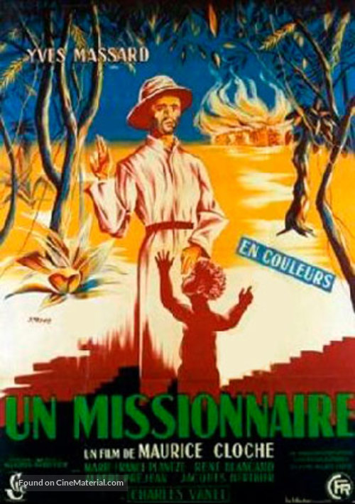 Un missionnaire - French Movie Poster