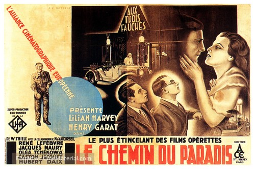 Chemin du paradis, Le - French Movie Poster