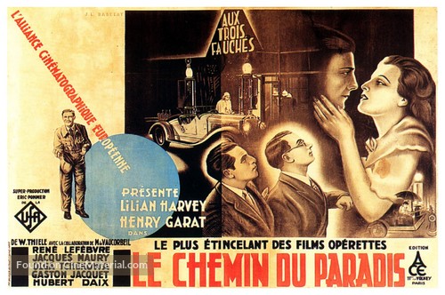 Chemin du paradis, Le - French Movie Poster