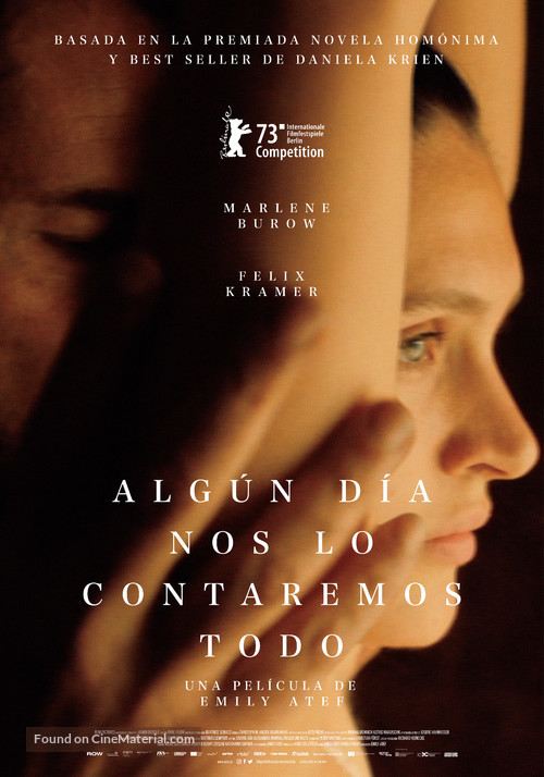 Irgendwann werden wir uns alles erz&auml;hlen - Spanish Movie Poster