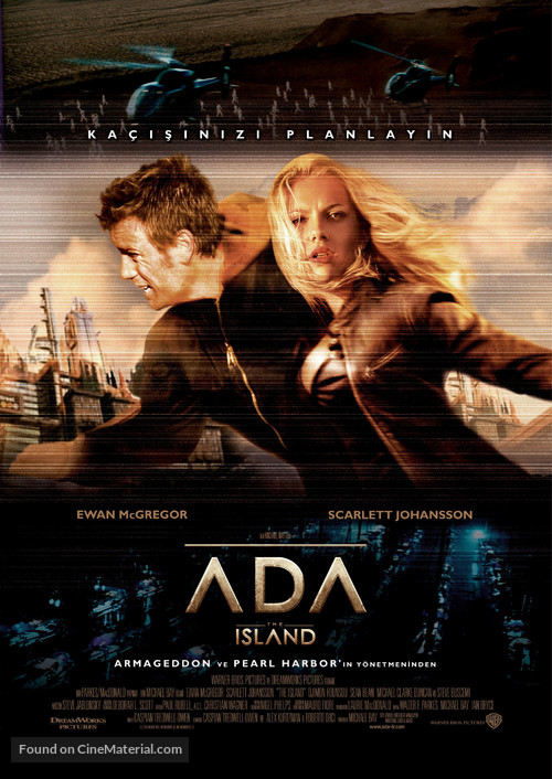 The Island - Turkish Movie Poster