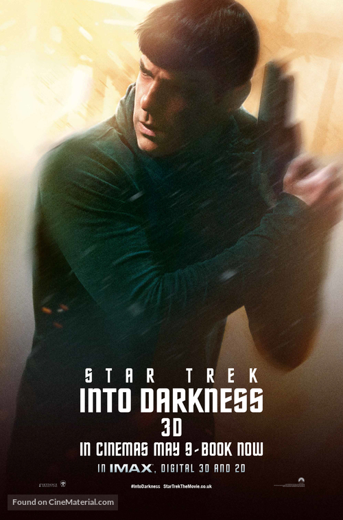 Star Trek Into Darkness - British Movie Poster