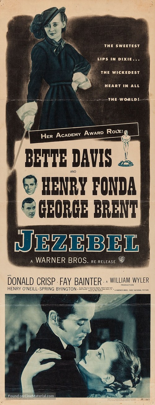 Jezebel - Re-release movie poster