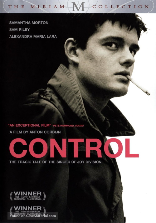 Control - DVD movie cover
