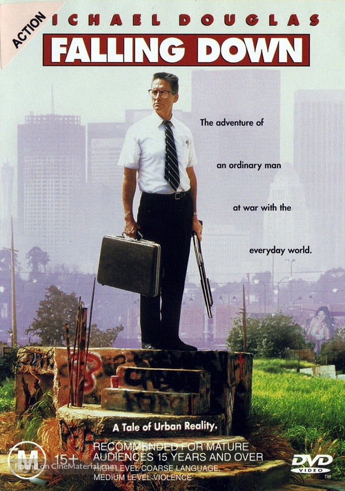 Falling Down - Australian DVD movie cover