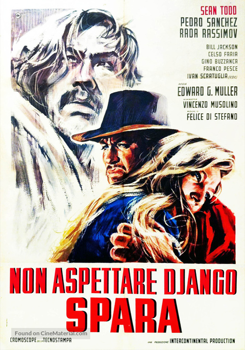 Non aspettare Django, spara - Italian Movie Poster