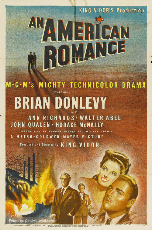 An American Romance - Movie Poster