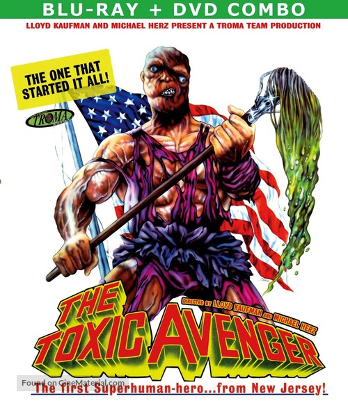 The Toxic Avenger - Blu-Ray movie cover