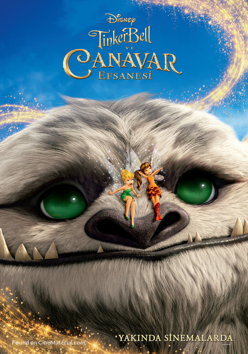 Tinker Bell and the Legend of the NeverBeast - Turkish Movie Poster