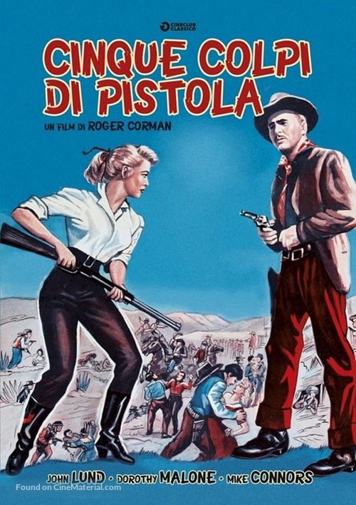 Five Guns West - Italian DVD movie cover