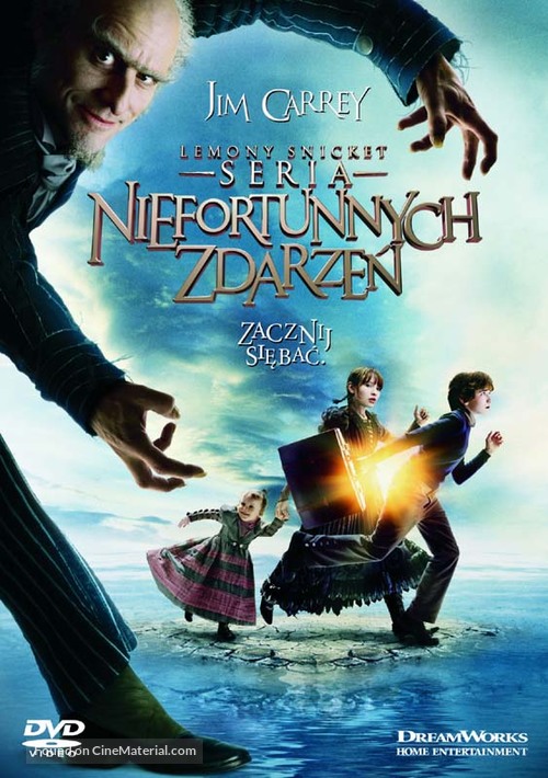 Lemony Snicket&#039;s A Series of Unfortunate Events - Polish DVD movie cover