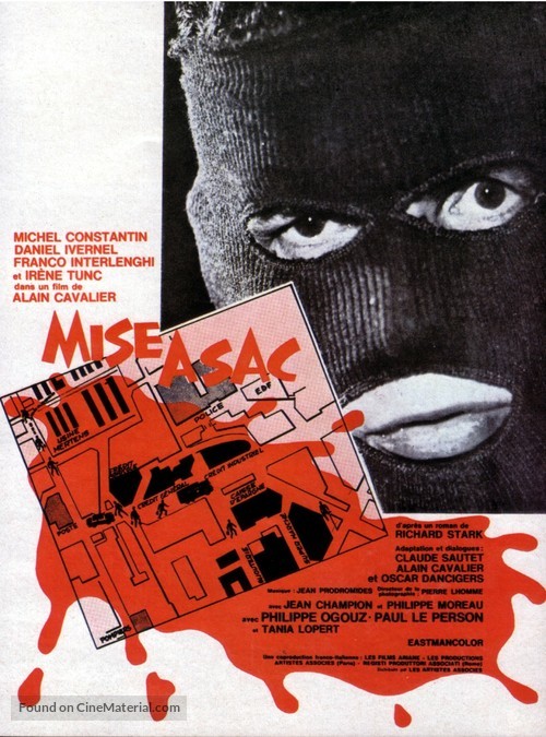 Mise &agrave; sac - French Movie Poster