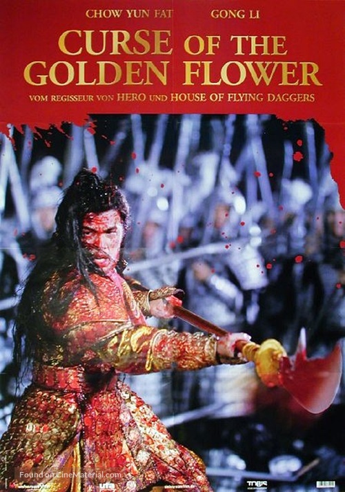 Curse of the Golden Flower - German Movie Poster