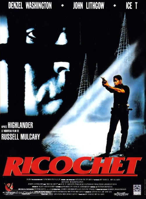 Ricochet - French Movie Poster