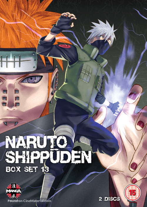 &quot;Naruto: Shipp&ucirc;den&quot; - British DVD movie cover