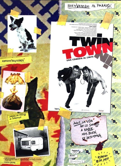 Twin Town - Spanish Movie Poster