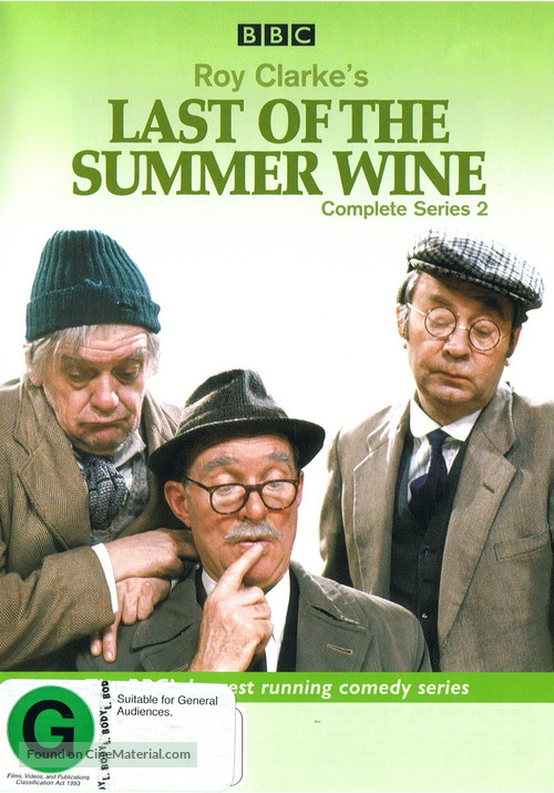 &quot;Last of the Summer Wine&quot; - New Zealand DVD movie cover