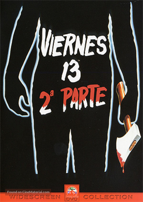 Friday the 13th Part 2 - Spanish Movie Cover