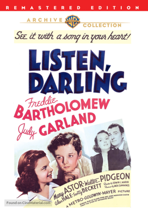 Listen, Darling - DVD movie cover