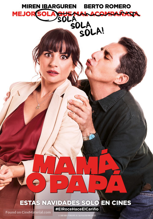Mam&aacute; o pap&aacute; - Spanish Movie Poster